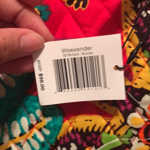 Vera Bradley Rumba Weekender set - Picture 4 of 6